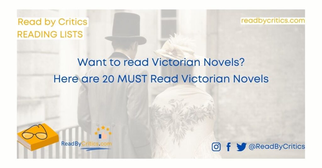 Victorian Novels you must read 20 works books 19th Century English fiction novels