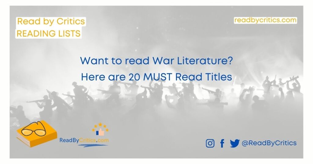 War Literature Novels books must read World War fiction